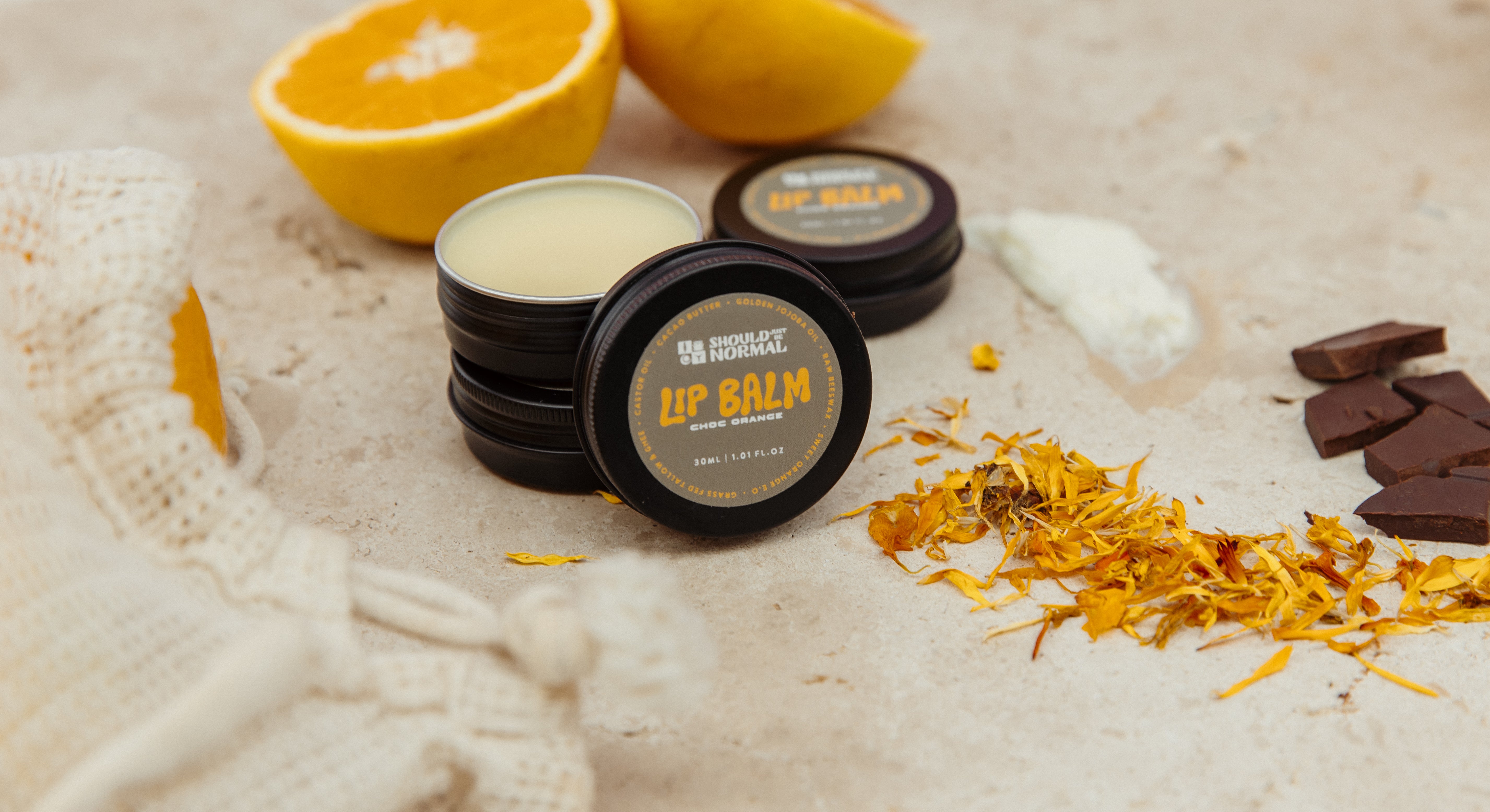 Lip Balm - Choc Orange