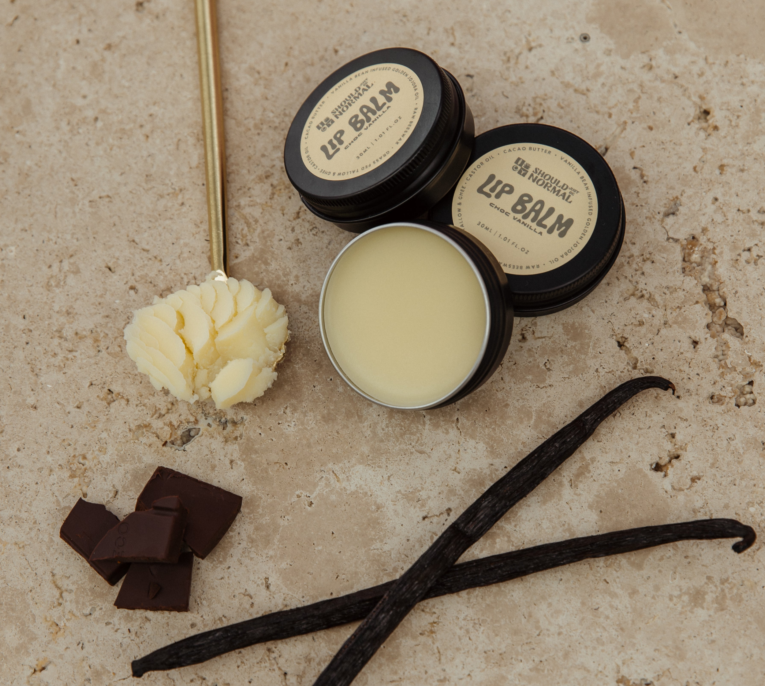Choc Vanilla Lip Balm